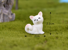 Load image into Gallery viewer, Miniature cat fox hedgehog – Fairy Garden - Animal ornaments
