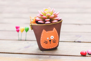 Coin Pocket Pots - Resin Planters - Succulent pots