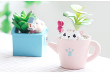 Load image into Gallery viewer, Animal Cute Pots - Resin Planters - Succulent pots
