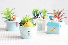 Load image into Gallery viewer, Animal Cute Pots - Resin Planters - Succulent pots
