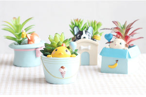 Animal Cute Pots - Resin Planters - Succulent pots