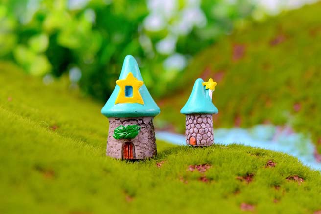 Miniature magic house– Fairy Garden DIY Material