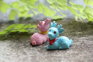 Miniature sika deer  – Fairy Garden DIY Material