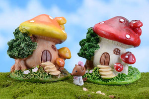 Miniature mushroom house – Fairy Garden DIY Material