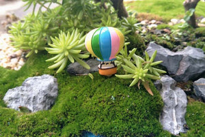 Miniature fire ballon – Fairy Garden DIY Material