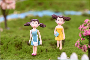 Miniature cute girl – Fairy Garden DIY Material