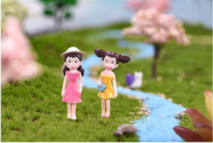 Miniature cute girl – Fairy Garden DIY Material