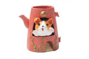 Animal pots - Dog pots - Corgi planters