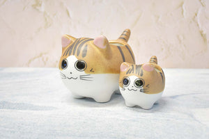 Cute cat succulent pots - flower planters - ceramic pots