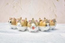 Load image into Gallery viewer, Cute cat succulent pots - flower planters - ceramic pots
