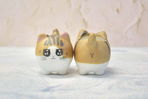 Cute cat succulent pots - flower planters - ceramic pots