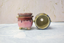 Load image into Gallery viewer, Glaze pots - succulent planters - ceramic colourful pots (8.5cm * 9.4cm)
