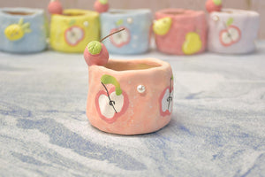 【Doris's collection】3D fruit succulent pots - flower planters (6cm*4.5cm)