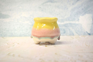 Cute pots - succulent planters - ceramic pots (6.8cm * 7.5cm)