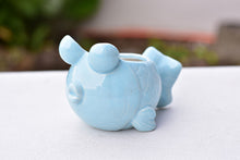 Load image into Gallery viewer, Goldfish succulent pot - ceramic pot (9cm*9cm)
