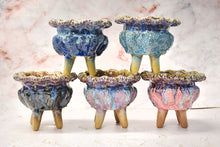 Load image into Gallery viewer, Glaze flower pots - succulent planters - ceramic pots (13cm * 11.5cm)
