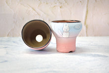 Load image into Gallery viewer, Handpainted animal pots - succulent planters - cute pots
