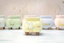 Load image into Gallery viewer, Animal pots - Handpainted succulent planters - Maifan pots (7.5cm * 8.5cm)
