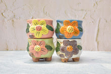 Load image into Gallery viewer, Flower pots - succulent planters - elegant pots (8.5cm * 7.5cm)
