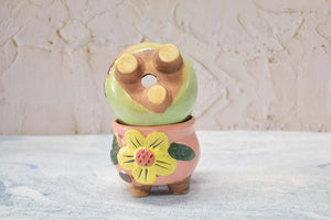 Flower pots - succulent planters - elegant pots (8.5cm * 7.5cm)