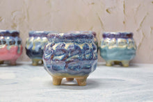 Load image into Gallery viewer, Glaze handmade pots - succulent planters - ceramic pots (9cm × 9.8cm)
