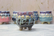 Load image into Gallery viewer, Glaze handmade pots - succulent planters - ceramic pots (9cm × 9.8cm)
