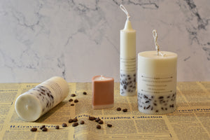 Coffee handmade scented soy candles