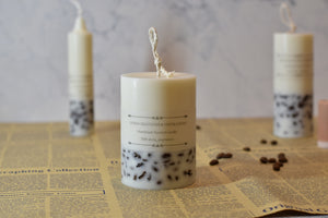 Coffee handmade scented soy candles