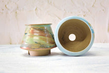 Load image into Gallery viewer, Handmade succulent pots - flower planters - ceramic designed pots
