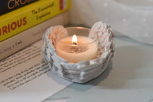 Load image into Gallery viewer, Tea light angel wing candle holder
