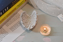 Load image into Gallery viewer, Tea light angel wing candle holder
