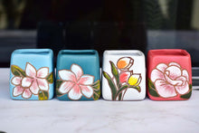 Load image into Gallery viewer, Handpainted flower pots - square succulent pots (6.3cm * 7.4cm)
