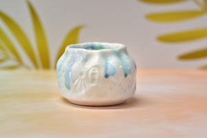 【Doris's collection】Small handmade pots - glaze succulent planter - flower pot