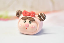 Load image into Gallery viewer, 【Doris&#39;s collection】Handmade small pig pot  (6.5cm*6.5cm)
