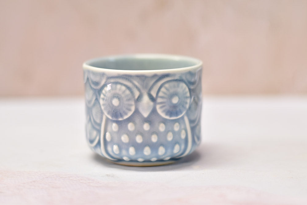 Small owl pots - succulent planter - flower pot (5.5cm*6.7cm)