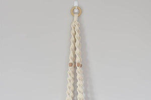 Macrame hanging plant holder (L-80cm)