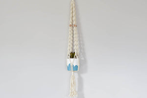 Macrame hanging plant holder (L-80cm)