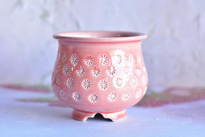 【Doris's collection】Full stamp succulent pot (11cm*9.5cm)