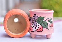 Load image into Gallery viewer, Strawberry frosted succulent pot - flower planter (5.5cm*7cm)
